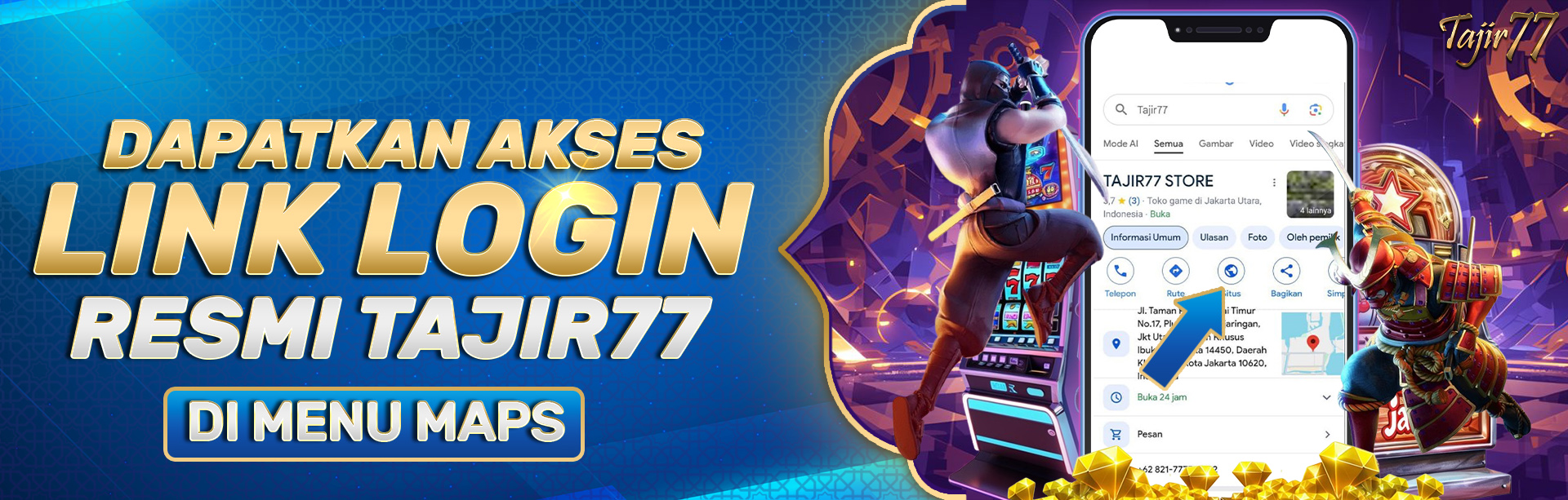 DAPATKAN AKSES LINK LOGIN RESMI TAJIR77