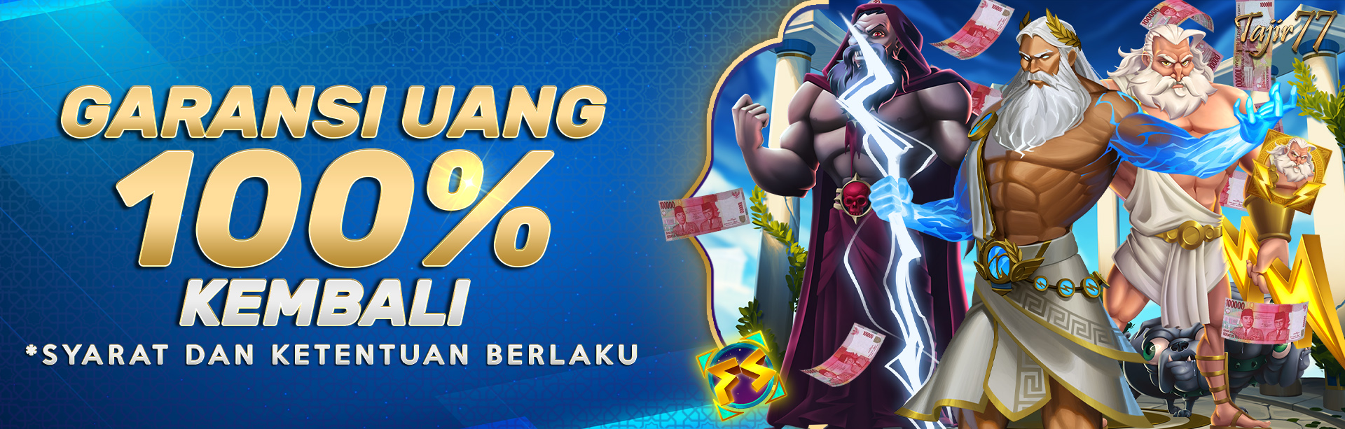 BONUS GARANSI KEKALAHAN 100%