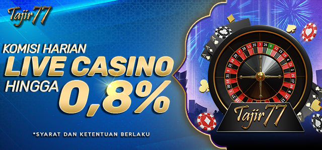 KOMISI CASINO 0,8%