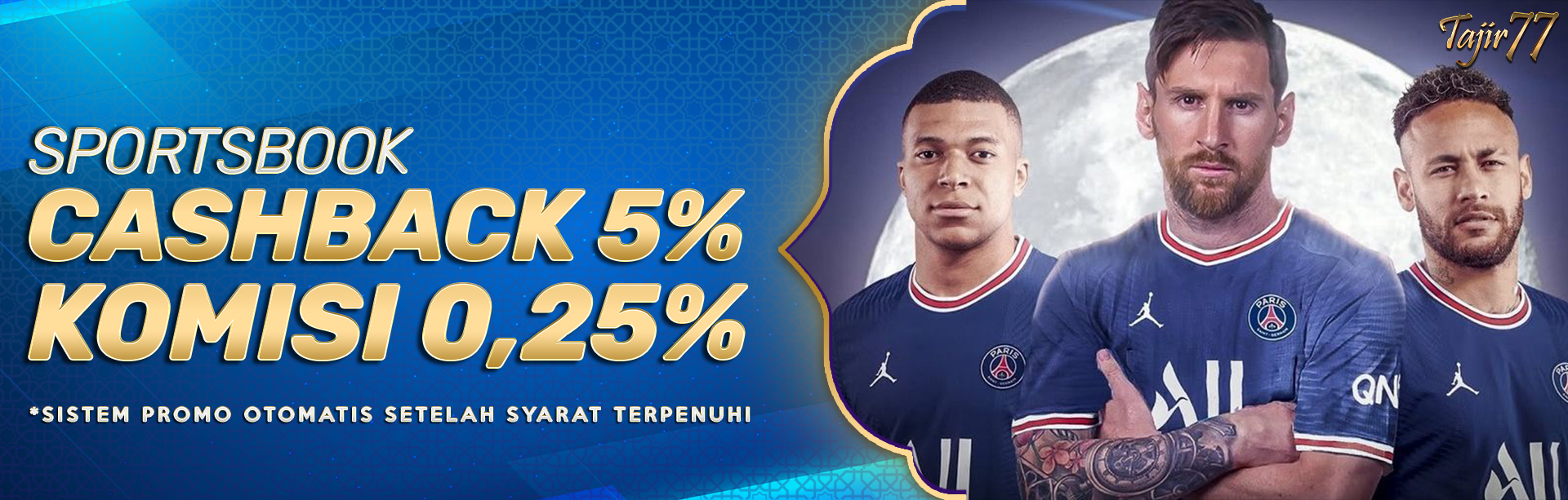 CASHBACK SPORTBOOK 5%